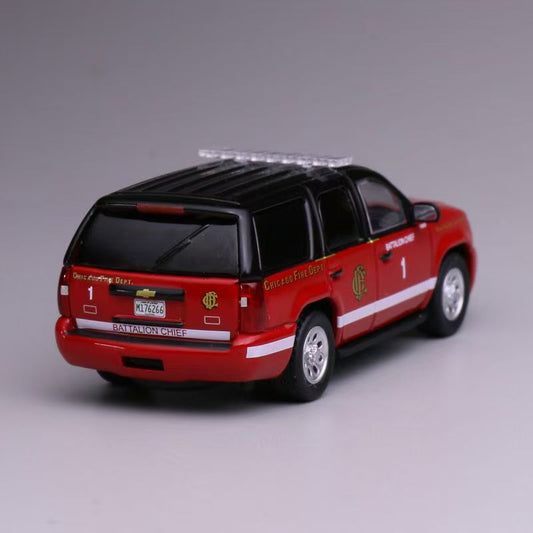 596 1/64 Diecast Model Car Chicago Fire Department - CFD (from LAPD MODELS)
