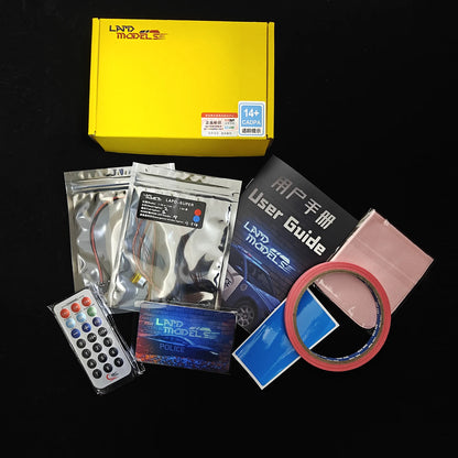 1/64 model  car light kit Universal Remote-Control LED Light Kit for Models（WEPD）