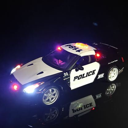 Kit de iluminación para coche de policía a escala 1/24 o 1/18, kit de mini iluminación con actualización LED para modelos a escala